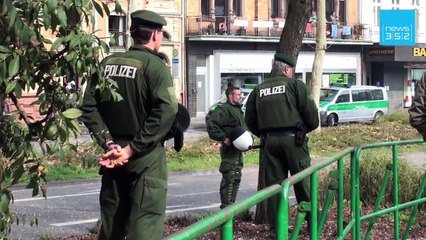 "Nazis raus!": NPD Demonstration in Trier