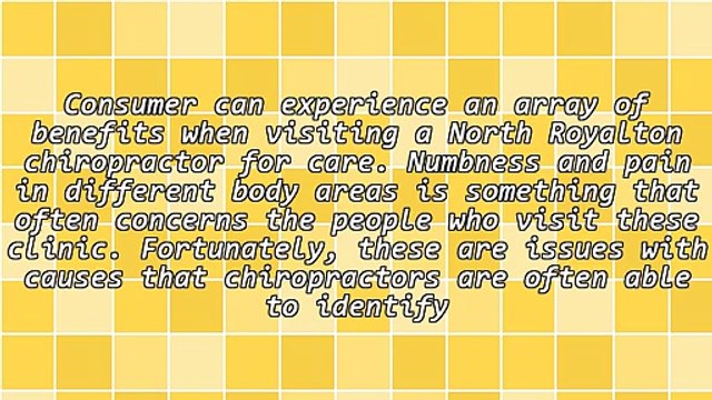 Numbness And Pain Relief Are Accelerated By Chiropractic In North Royalton