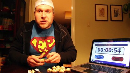 Most Cookies Eaten in One Minute