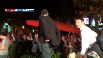 Andria urla "ONESTA'!" con Alessandro Di Battista​ e Giuseppe D'Ambrosio​