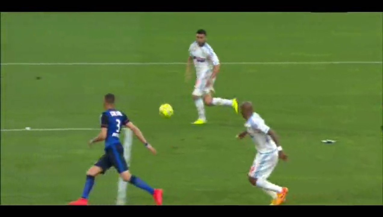 Andre Ayew Goal - Marseille 1-1 Monaco  - 10-05-2015