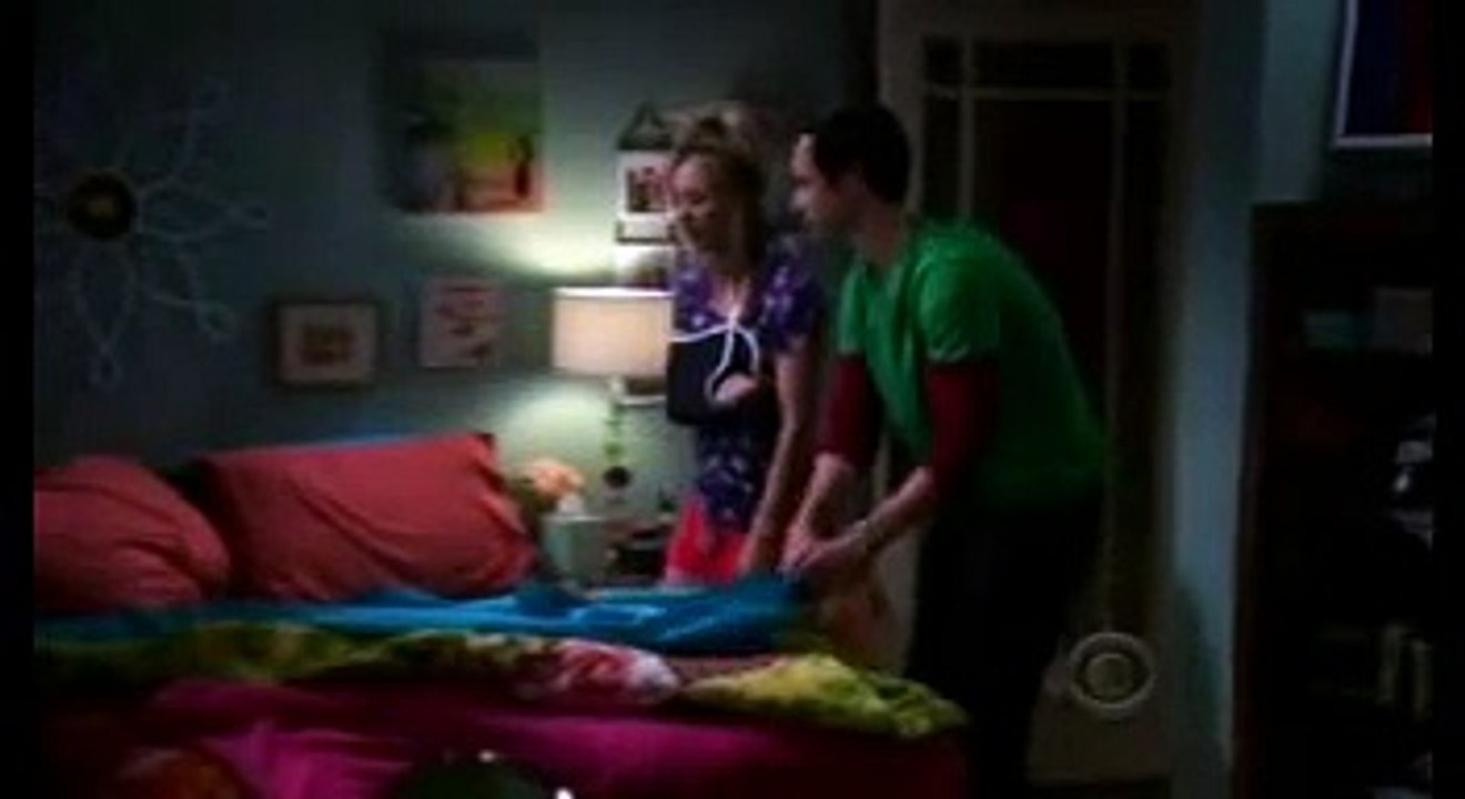 Big Bang Theory - Sheldon / Penny Soft Kitty in a round