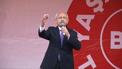 Amasya-5- Kılıçdaroğlu Amasya Mitinginde Konuştu