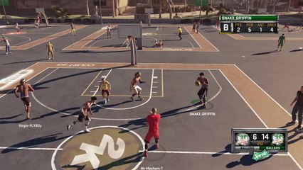 Dunked on my boy huey fa game