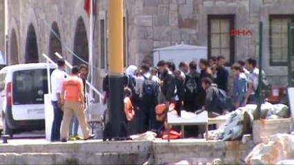 Bodrum- Sahil Güvenlik Kaçaklara Hayat Işığı Oldu