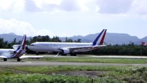 COTAM001 ! AIR SARKO ONE Take off in Martinique Aimé Césaire | HD