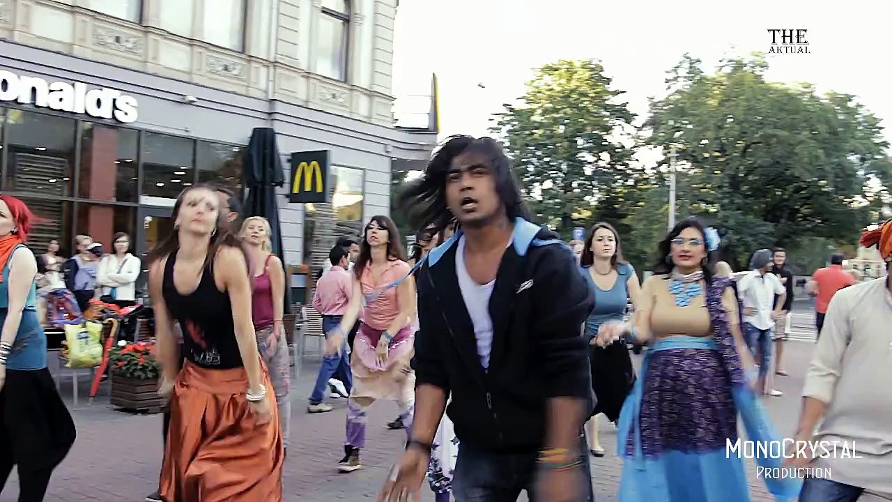 Indian Flashmob in Riga (Latvija)