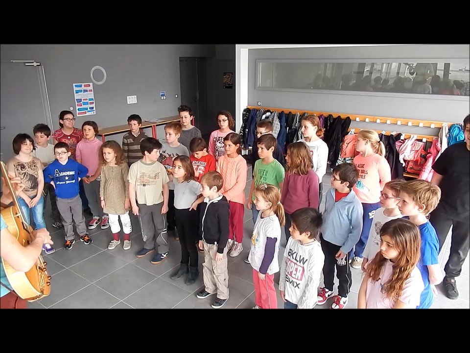 [Ecole en choeur] Académie de grenoble - Ecole primaire St Martin sur Lavezon