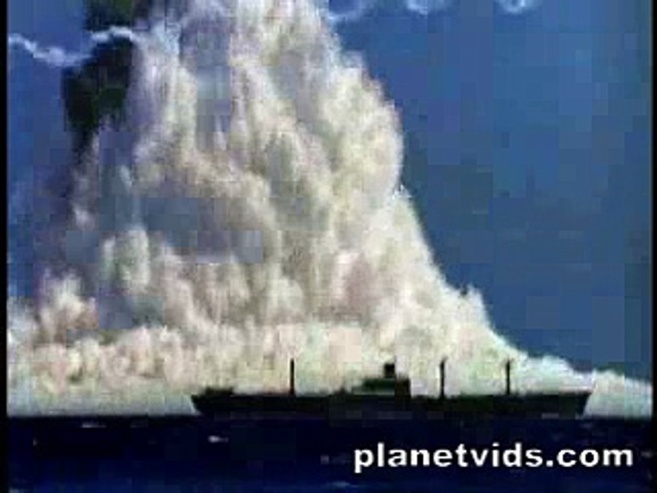 water explosion