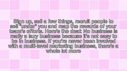 New Tricks - Multi Level Marketing Success Can Be Yours!