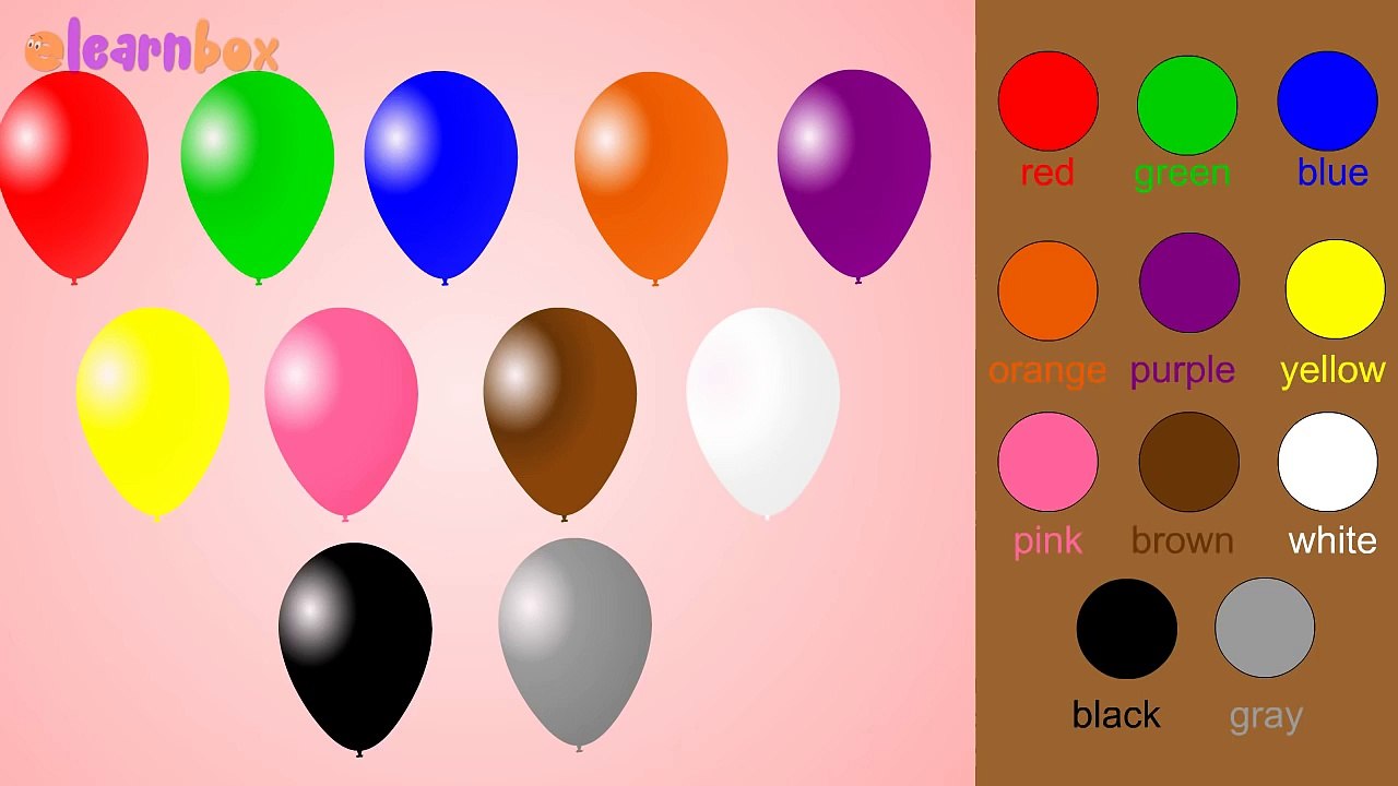 Learning Colors Nursery Rhymes for childrens