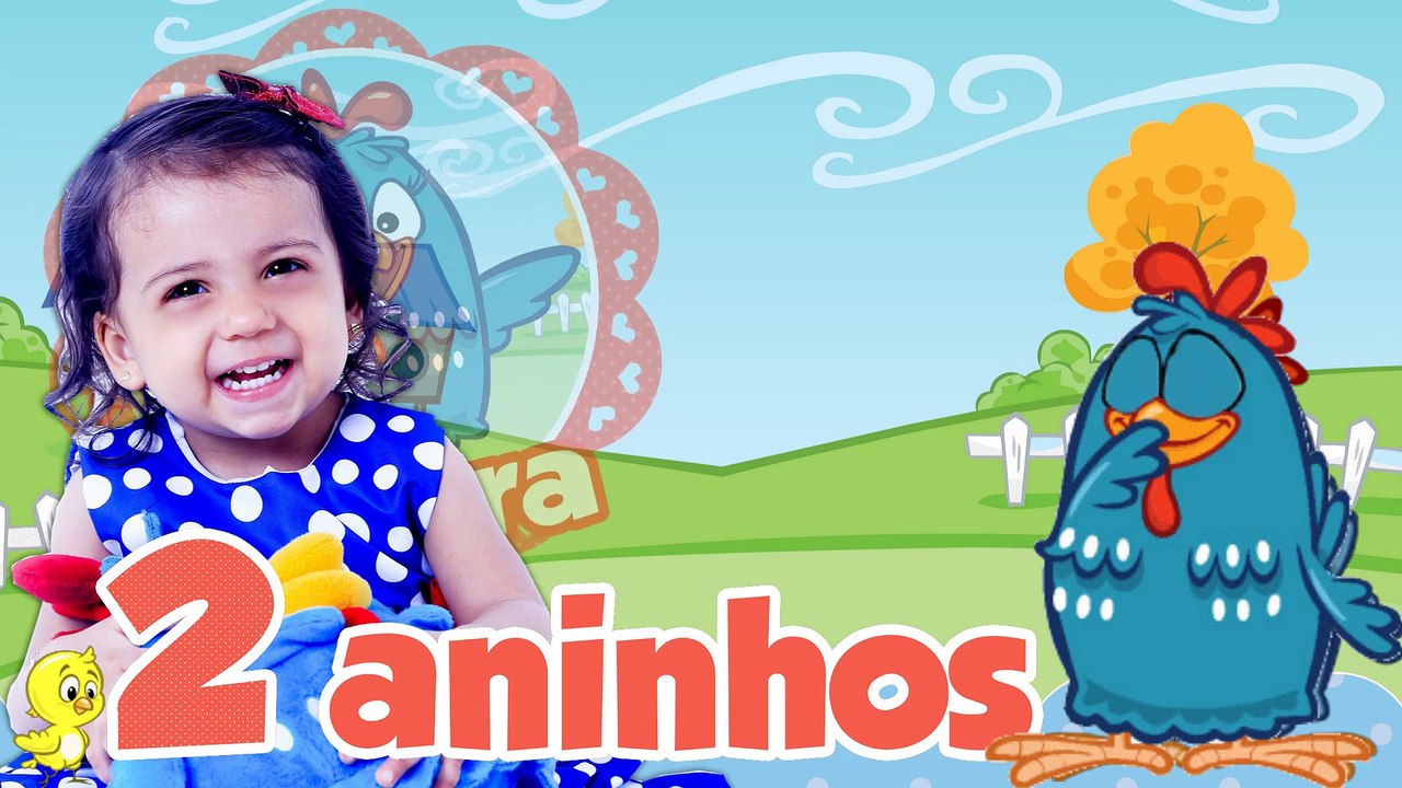 Retrospectiva Isadora 2 aninhos - Tema Galinha Pintadinha