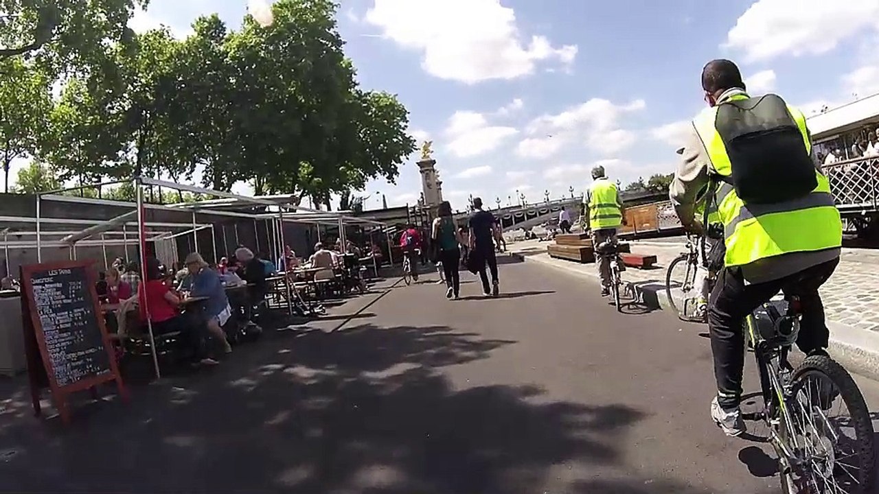 Balade en vélo le long des berges du canal de Saint-Denis et de la Seine - Partie 2
