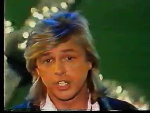Bobby G (Bucks Fizz) performing Big Deal