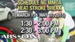 'Heat stroke break' at mga pang-iwas atake sa tag-init