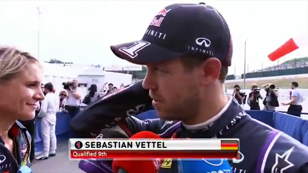 2014 japanese Grand Prix - Sebastian Vettel Interview