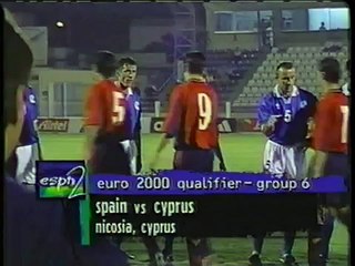 Cyprus 3-2 Spain | EC Qualifier | 1998