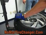 How to change a Goldwing tire without scratching your rims