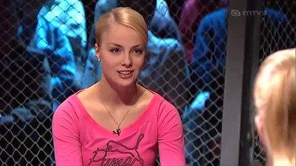 Kiira Korpi at Sorainen-Harkimo Talkshow 31-03-2006.