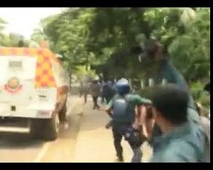 Shocking Police Brutality on Student Union at Dhaka University Area on 1oth May,2015