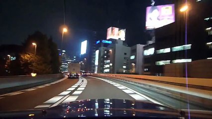 Driving in Japan "Tokyo Metropolitan Expressway"