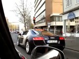 3 x Audi R8 in Kassel // Strefa z trzy Audi R8 w Kassel