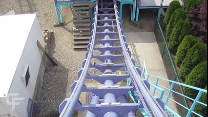 Zoomerang front seat on-ride HD POV Lake Compounce
