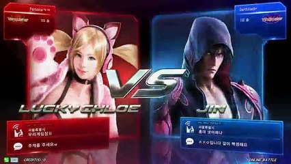 Tekken7 Lucky chloe vs JIN