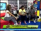 Armero y Cuadrado bailando salsa shoke en Login