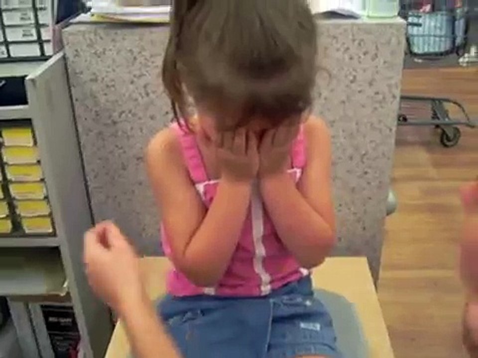 After April gets her ears pierced