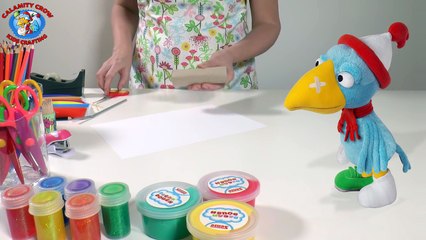 Calamity Crow Kids Crafting Show EP01 - Build a fast and fun racing car out of a paper roll.