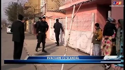 Evacuare cu scandal a unei familii din Constanţa - Litoral TV