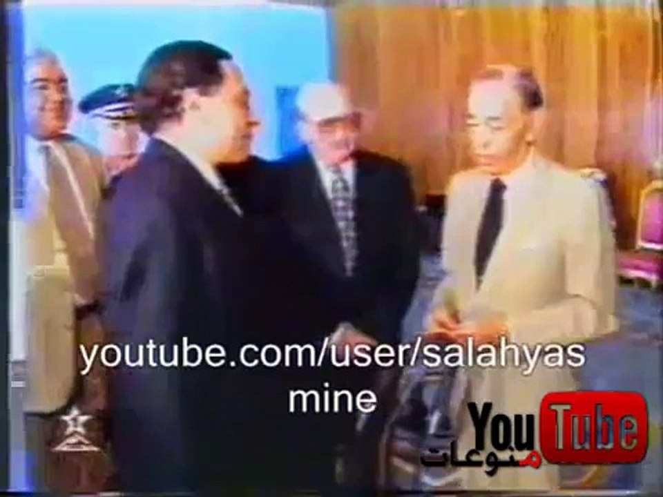 شاهد ماذا قال الملك الراحل الحسن الثاني للفنان المصري عادل إمام