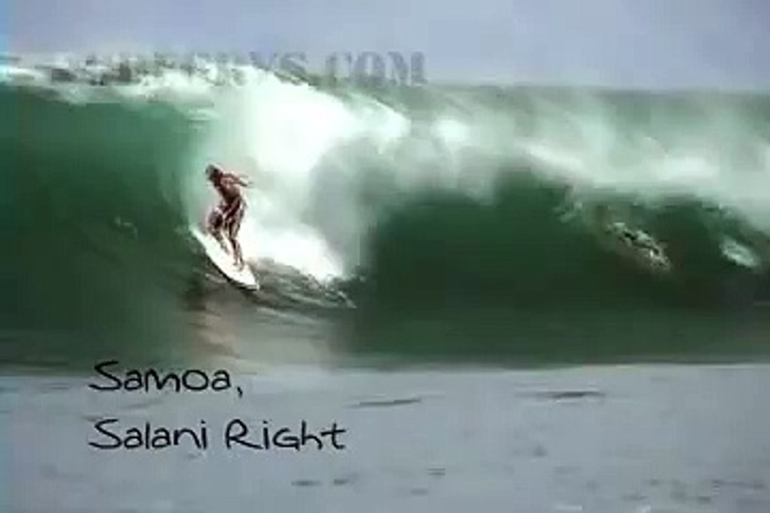 Samoa, Salani Surf Camp, Salani Right