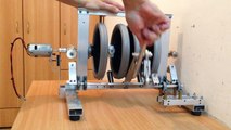 Hand Permanent Magnet Generator (free energy low tech machine?) Magnet operating system