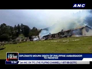 Diplomats mourn death of PH ambassador to Pakistan