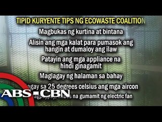 Tipid-kuryente tips