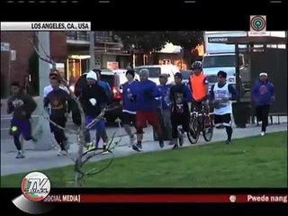 Manny, naisingit sa training ang music video