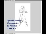 Speed Painting - Concept Art - Character - by Mimikri