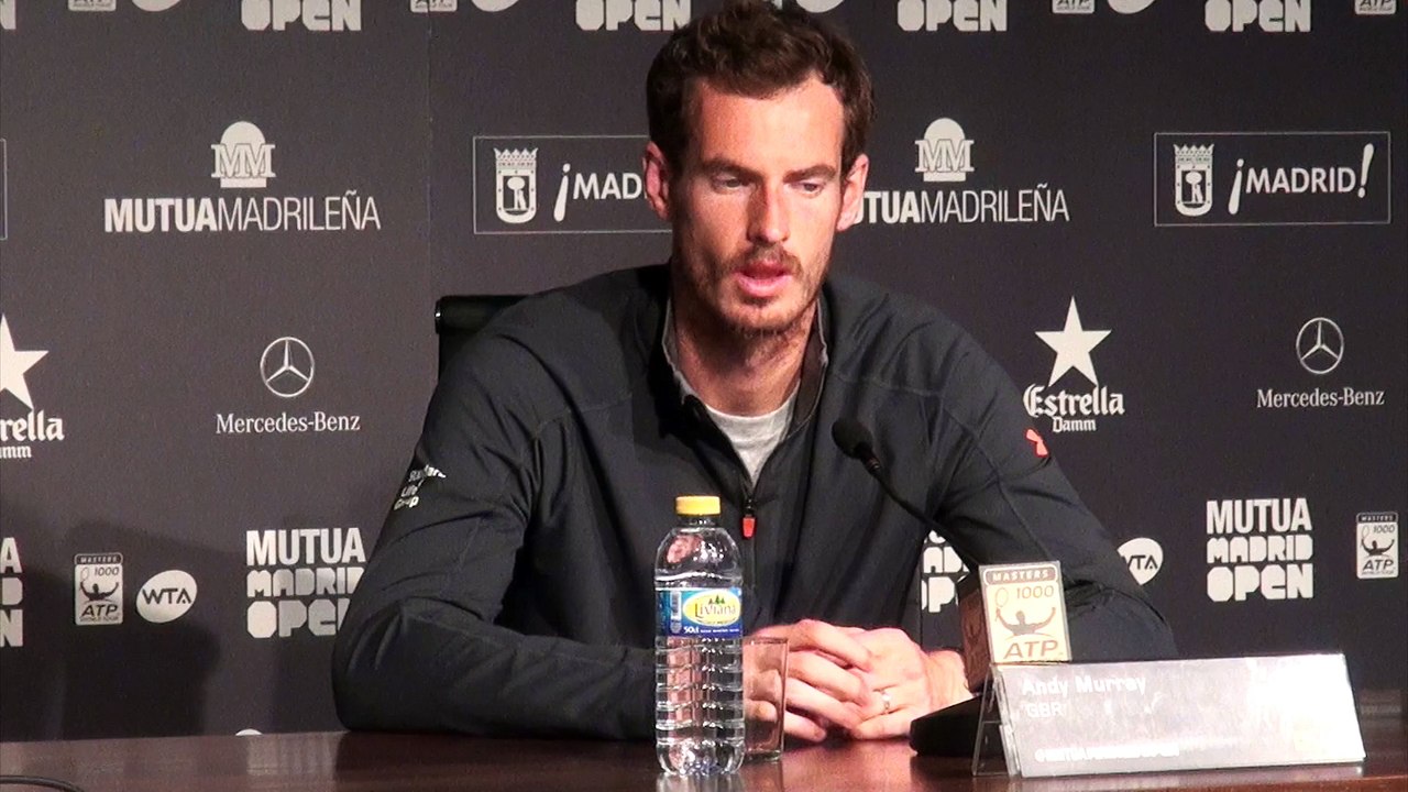 ATP - Madrid - Andy Murray  "Rafael Nadal est toujours favori de Roland-Garros"