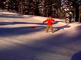 How to Backside 360 on a Snowboard - Backside 360 Trick Tip