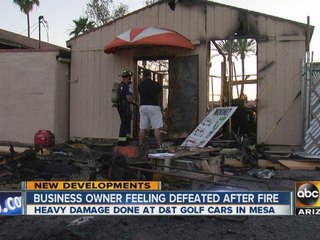 Mesa business owner not sure he'll rebuild after fire