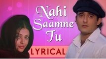 Nahi Saamne Ye Alag Baat Hai Full Song With Lyrics | Taal | Akshaye Khanna & Aishwarya Rai