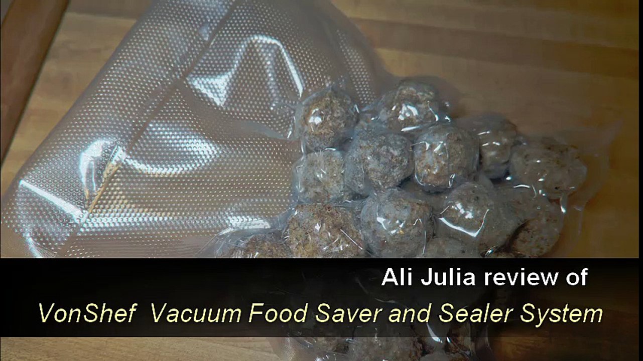 VonShef Premium Vacuum Food Saver and Sealer System