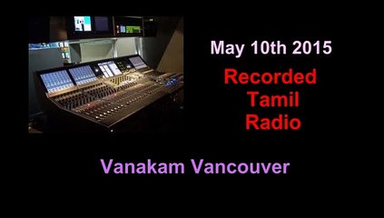 Vanakam Vancouver 2015-05-10