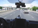 Extreme POV video from an ambulance driver in Hungary