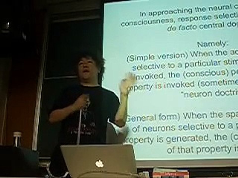 茂木健一郎 駒場講義 2009 [3] １コマ目