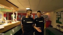 Freestylers Practice Session! Crazy Football Skills   Football Freestyle Double Act   Duo
