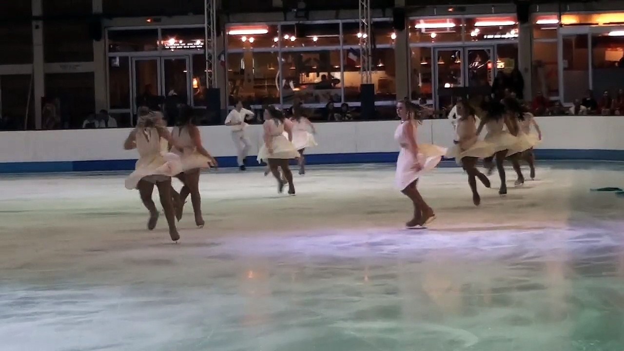 Programme libre New's Crazy (Franconville) - 4ème en séniors - Championnat de France 2015 de ballet sur glace