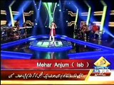 AWAAZ  BANAAY PEHCHAAN  VOICE OF PAKISTAN -POP ROUND Maher Anjum performance